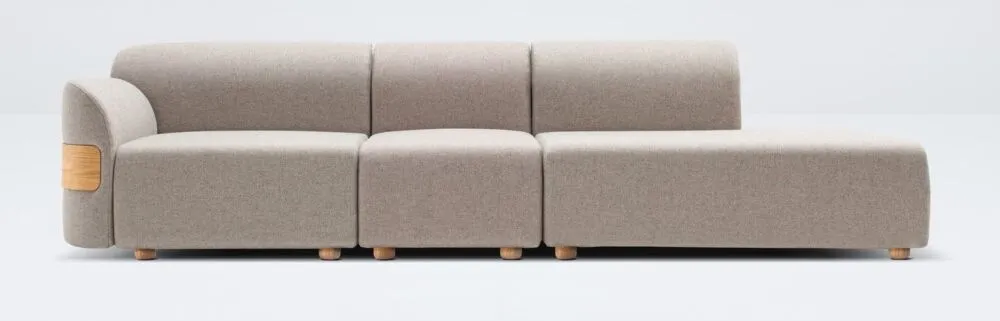 Gazzda Hugg Sofa 3-zits bank-Model B Bestel Nu