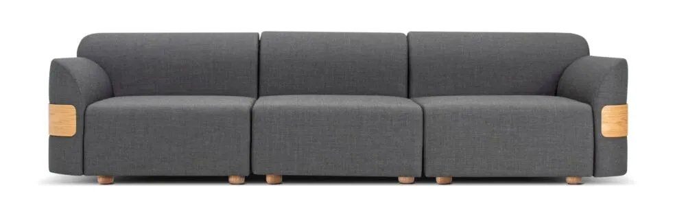 Gazzda Hugg Sofa 3plus-zits bank-Model A Betaalbaar