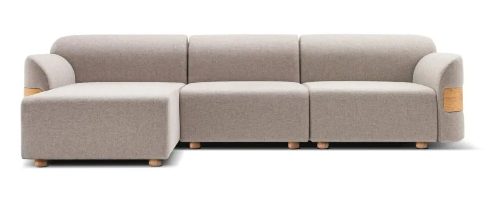 Gazzda Hugg Sofa 3plus-zits bank-Model E Premium