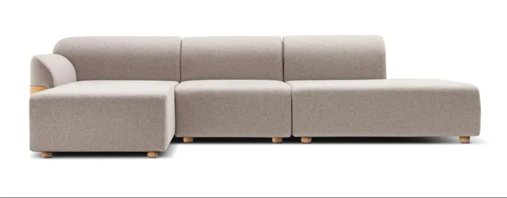 Betaalbaar Gazzda Hugg Sofa 3plus-zits bank-Model F