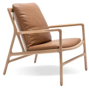 Gazzda Dedo Easy stoel-Dakar Leather Nature Nieuw