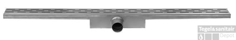 Laatste Versie Easy Drain Compact 50 Afvoergoot 6x190 Cm. Zijuitlaat Rvs