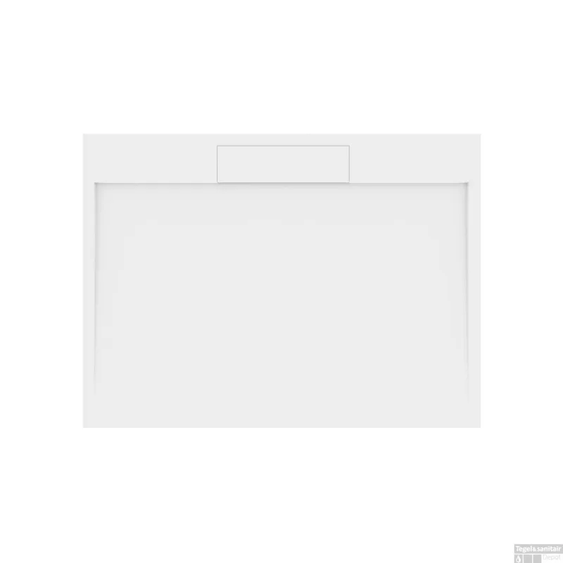 Douchebak Gegoten Marmer Sapho Irena 120x90x3.5 cm Rechthoek Wit Fabrieksprijs