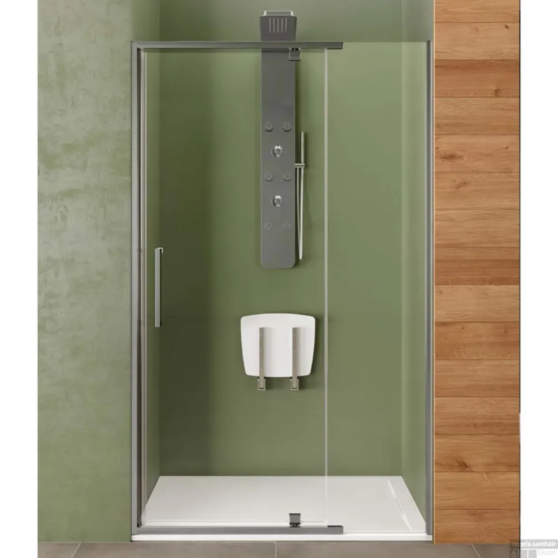 Nisdeur Lacus Pianosa Evo 2-Delig 160x200 Cm Chroom Alleen Vandaag