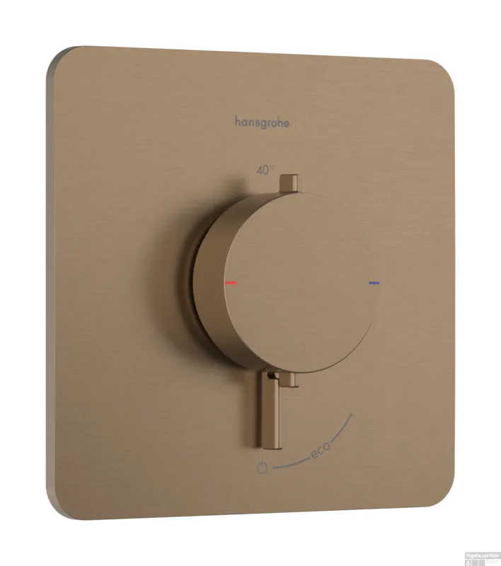Beperkte Voorraad Afbouwdeel Hansgrohe Ecostat Comfort Q Inbouwthermostaat Voor 1 Functie Brushed Bronze