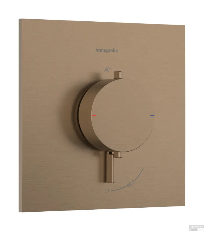 Afbouwdeel Hansgrohe Ecostat Comfort E Inbouwthermostaat Voor 1 Functie Brushed Bronze Speciale Aanbieding