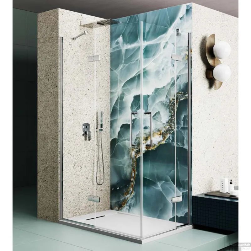 Betrouwbaar Nisdeur Lacus Giannutri 90x200 Tweedelig Chroom