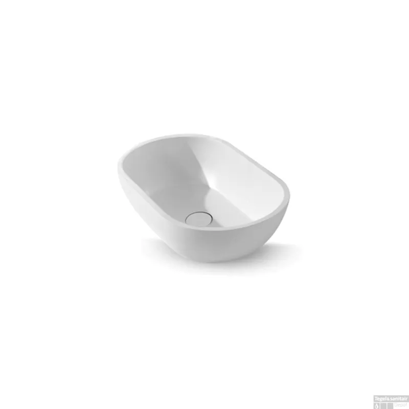 Shop Nu Wastafel EH Design Caorle Solid Surface 560x320x150 mm Mat Wit