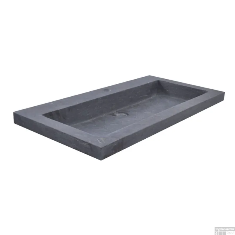 Wastafel Hardsteen Wiesbaden 80x46x5 cm (1 kraangat) Express Levering