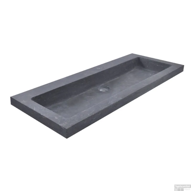 Wastafel Hardsteen Wiesbaden 100x46x5 cm (0 kraangaten) Superprijs