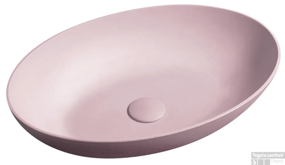 Vrijstaand Waskom Sapho Formigo 60x40 cm Roze Koop Online