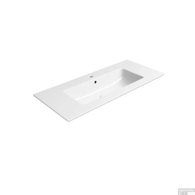 Bestseller Keramiek Wastafel Sapho Pura 102x46 cm Wit ExtraGlaze