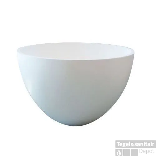 Waskom Best Design Just Solid Surface Opbouw ECO 48 cm Mat wit Alleen Vandaag
