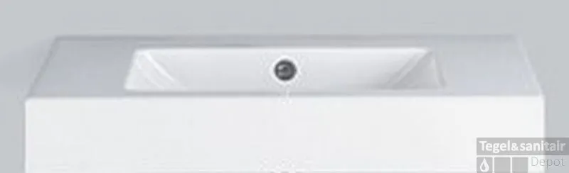 Alape Wt Serie Wastafel 80x40,5x12,5 Cm. Wit Exclusieve Aanbieding