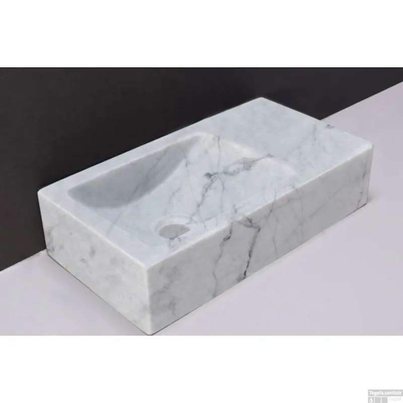 Nieuw Fontein Forzalaqua Venetia Carrara Gepolijst Zonder Kraangat 40x22x10 cm