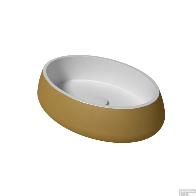 Beste Prijs Waskom Zydra Elipse 60x42 cm Oro