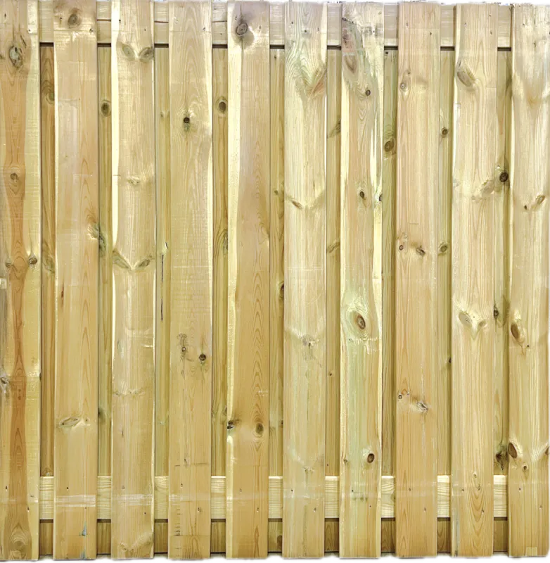 Bestel Nu Schutting 19 planks groen geimpregneerd - Schutting 19-pl. per pak a 24st. geimpregneerd
