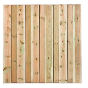 Betaalbaar Tuinscherm Twente 180x180cm | Geïmpregneerd Grenen Schutting - Tuinscherm Twente