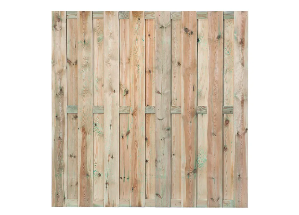 Tuinscherm Uden B180xH180 | Geïmpregneerd Grenen Schutting - Tuinscherm Uden Koopje