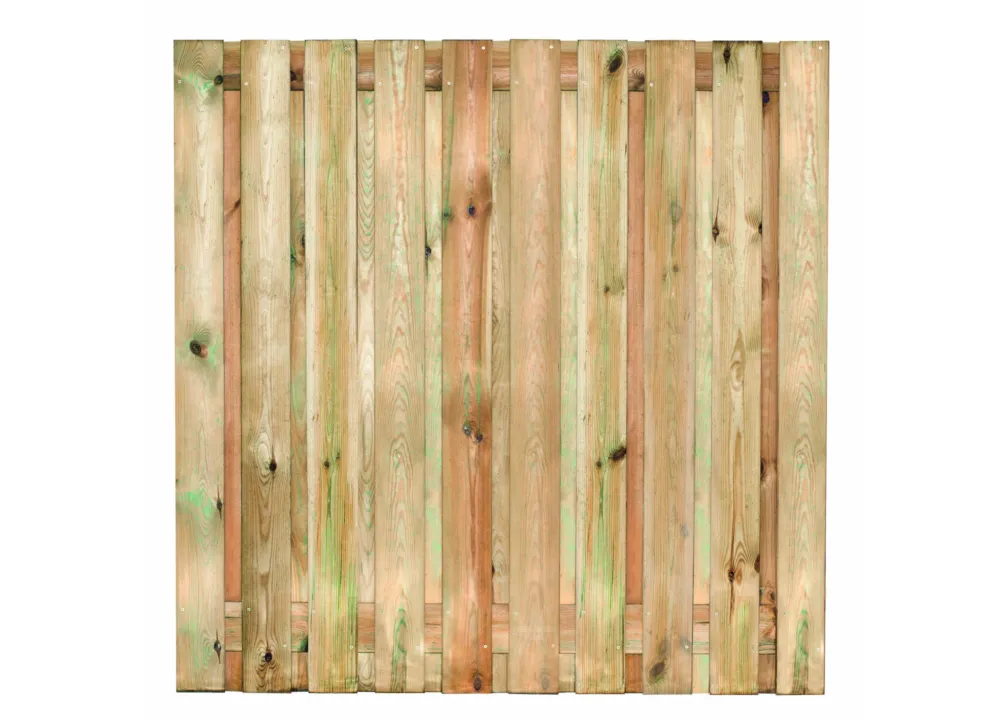 Hoge Kwaliteit Tuinscherm Venray 180x180cm | Geïmpregneerd Grenen Schutting - Tuinscherm Venray
