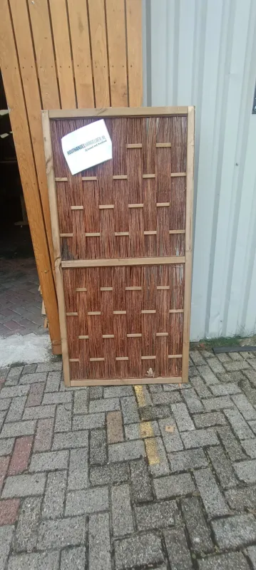 Tuinscherm wilgenteen H90xB180cm | Winkel Actie - Tuinscherm wilgenteen Speciale Aanbieding