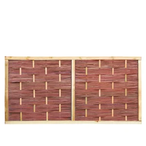 Actieprijs Tuinscherm wilgenteen H90xB180cm - Tuinscherm wilgenteen H90x B180cm