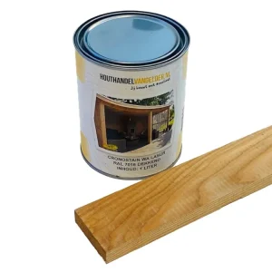 Transparante beits voor het behandelen van Douglas, eiken en tuinhout - Houtbeits Transparant2.5L Flitsaanbieding