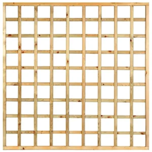 Must-Have Trellis recht met rechte lijst | Geïmpregneerd grenen | Diversen maten - Trellis recht met rechte lijst H180x B180cm