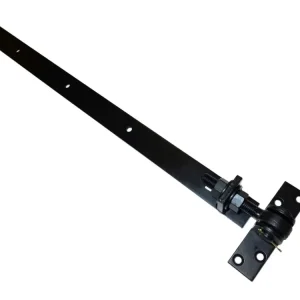 Verstelbaar poortbeslag voor bevestigen poorten of hekwerk - Poortbeslag|zwart|40cm Goedkoop