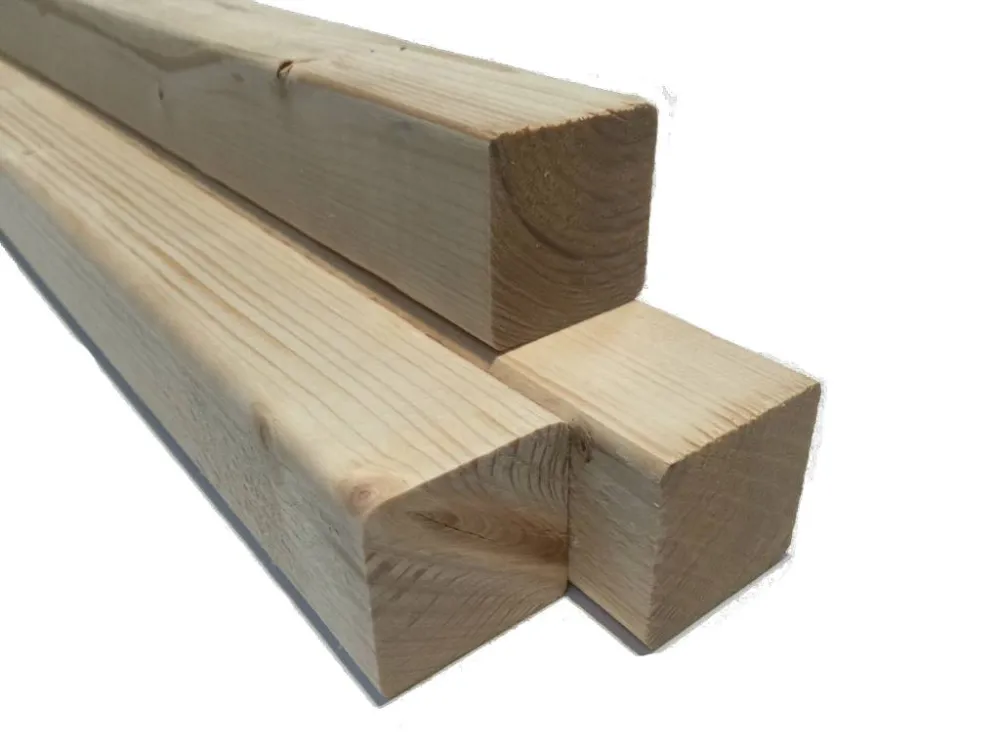 Vuren Regel 45 x 45 mm (4.5 x 4.5 cm) Geschaafd - Vuren 4.5x4.5x300cm Goedkoop