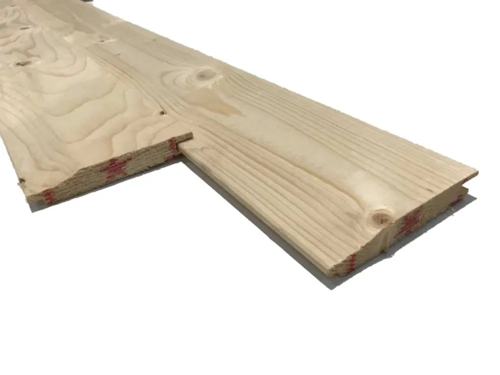 Alleen Vandaag Vuren Rabat 18 x 120 mm (1.8 x 12.0 cm) Onbehandeld - Vuren Rabat 1.8x120x300cm