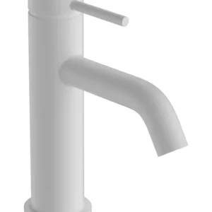 Korting Hansgrohe Tecturis S 80 CoolStart ééngreeps wastafelmengkraan met PopUp trekwaste, mat wit