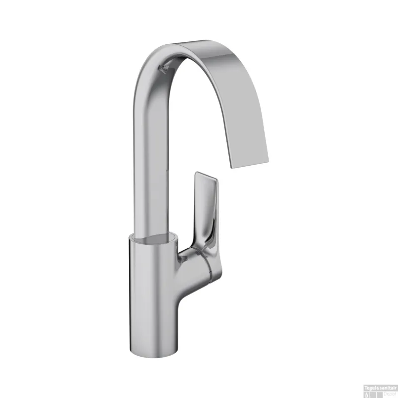 Wastafelmengkraan HansGrohe Vivenis Eengreeps 210 Met Draaibare Uitloop En Trekwaste Chroom Favoriet