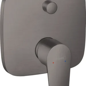 Snelle Levering Hansgrohe Talis E ééngreeps badmengkraan afbouwdeel, Brushed Black Chrome
