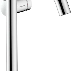 Hansgrohe Tecturis S ééngreeps wastafelkraan 240 Fine CoolStart voor waskommen, zonder waste, chroom Nu Kopen