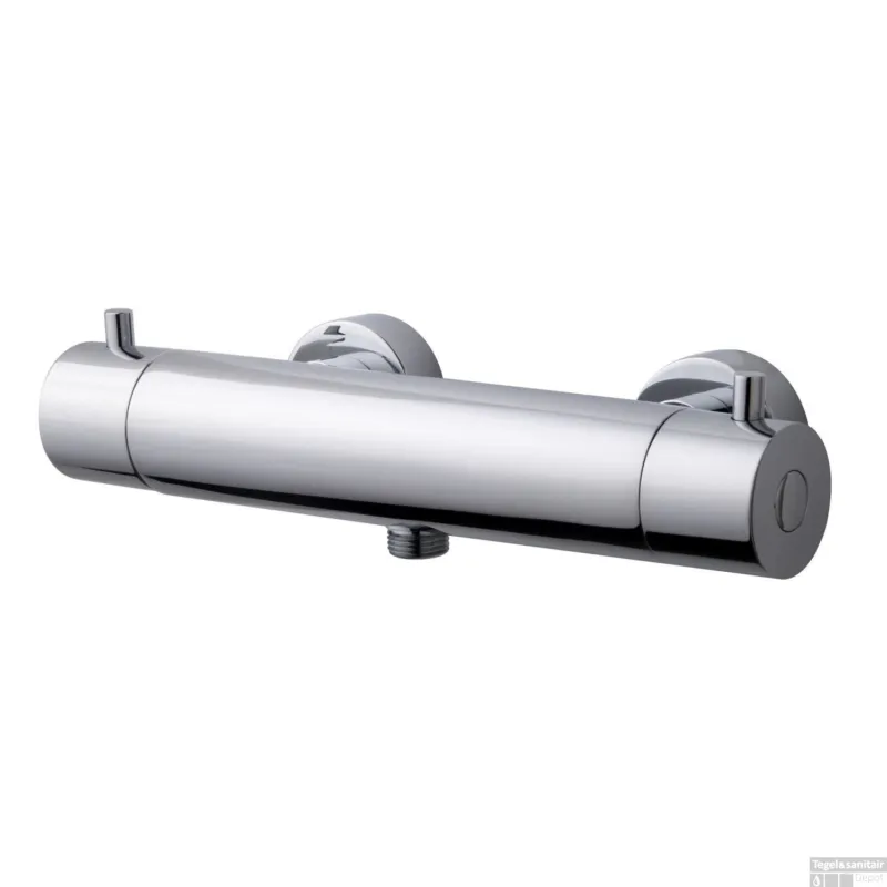Beperkt Aanbod Douchethermostaat Wiesbaden Cool Touch chroom 15cm HOH