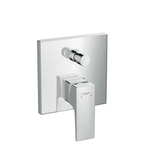 Flitsaanbieding Hansgrohe Metropol ééngreeps badmengkraan afbouwdeel met rechte greep, chroom
