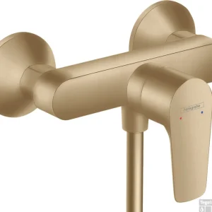 Must-Have Hansgrohe Talis E ééngreeps douchemengkraan opbouw, Brushed Bronze