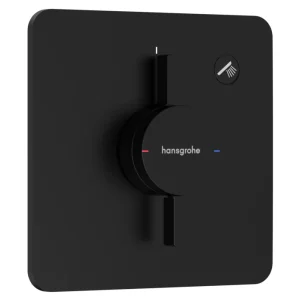 Korting Hansgrohe DuoTurn Q kraan inbouw voor 1 functie, mat zwart