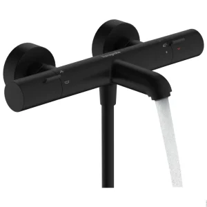 Hansgrohe Ecostat Fine Opbouw badthermostaat, mat zwart Snelle Levering