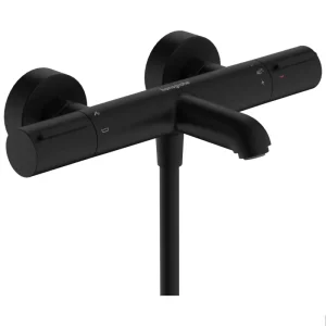 Hansgrohe Ecostat Element Opbouw badthermostaat, mat zwart Op = Op