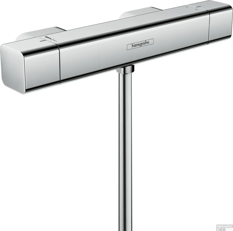 Alleen Vandaag Hansgrohe Ecostat E douchethermostaat opbouw, chroom
