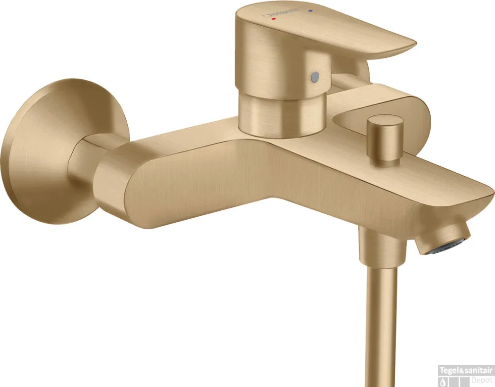 Koop Vandaag Hansgrohe Talis E ééngreeps badmengkraan opbouw, Brushed Bronze