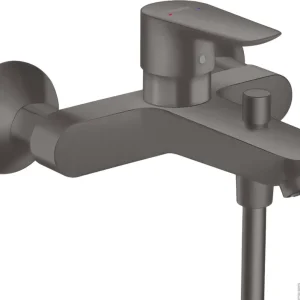 Hansgrohe Talis E ééngreeps badmengkraan opbouw, Brushed Black Chrome Superprijs
