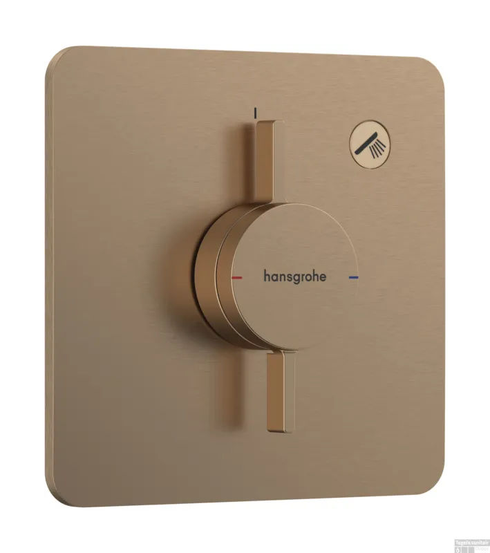 Fabrieksprijs Hansgrohe DuoTurn Q kraan inbouw voor 1 functie, Brushed Bronze