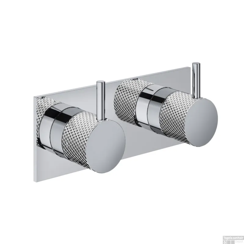 Lage Prijs Inbouw Mengkraan Hotbath Cobber X Met 2-Weg Omstel Chroom