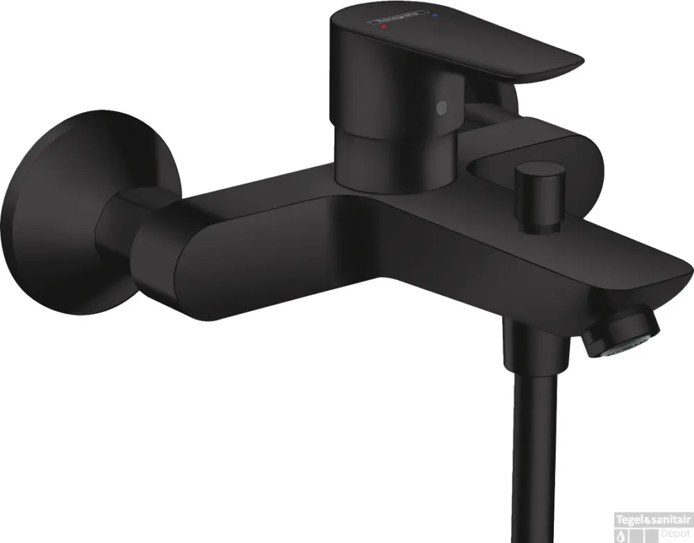 Hansgrohe Talis E ééngreeps badmengkraan opbouw, mat zwart Lage Kosten