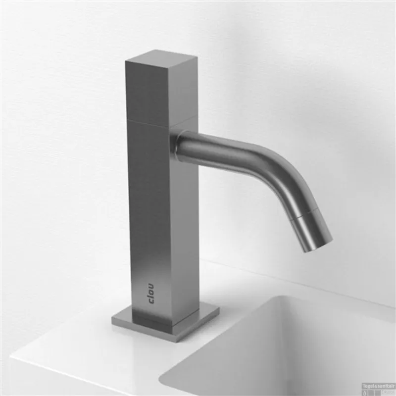 Fonteinkraan Clou Freddo 5 Hoge Versie 10.5x16.5cm RVS Geborsteld Exclusieve Aanbieding
