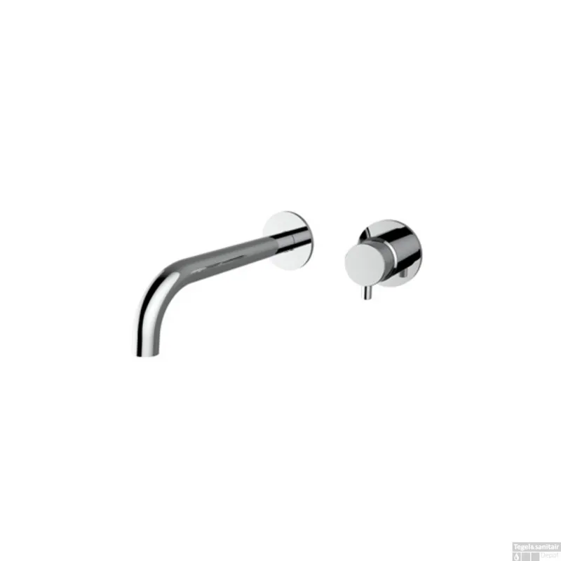Inbouw Wastafelkraan Plieger Napoli 2-Gats Inclusief Inbouwdeel Chroom Dagaanbieding