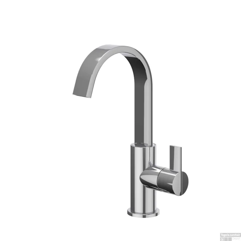 Wastafelkraan IVY Pact Coldstart Draaibare Cascade Chroom Speciale Aanbieding